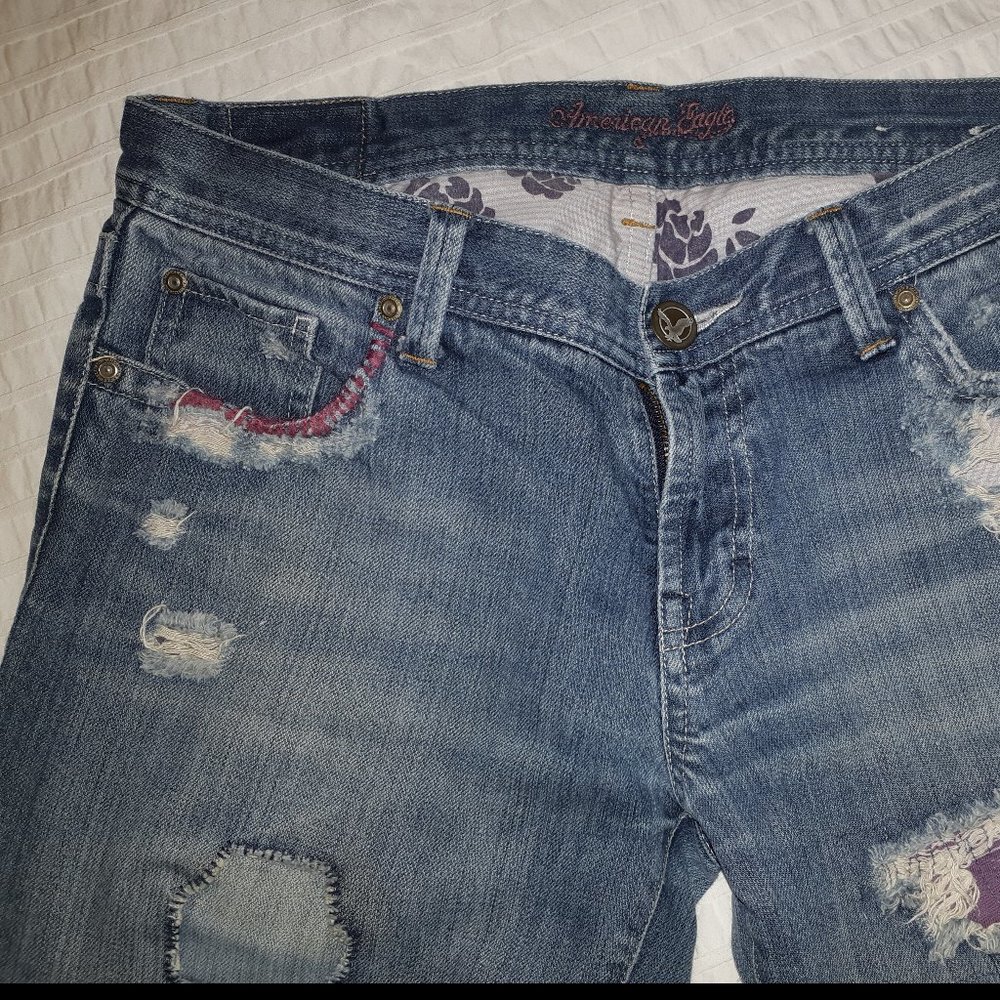 AEO Woodstock bell bottom jeans - Picture 4 of 12